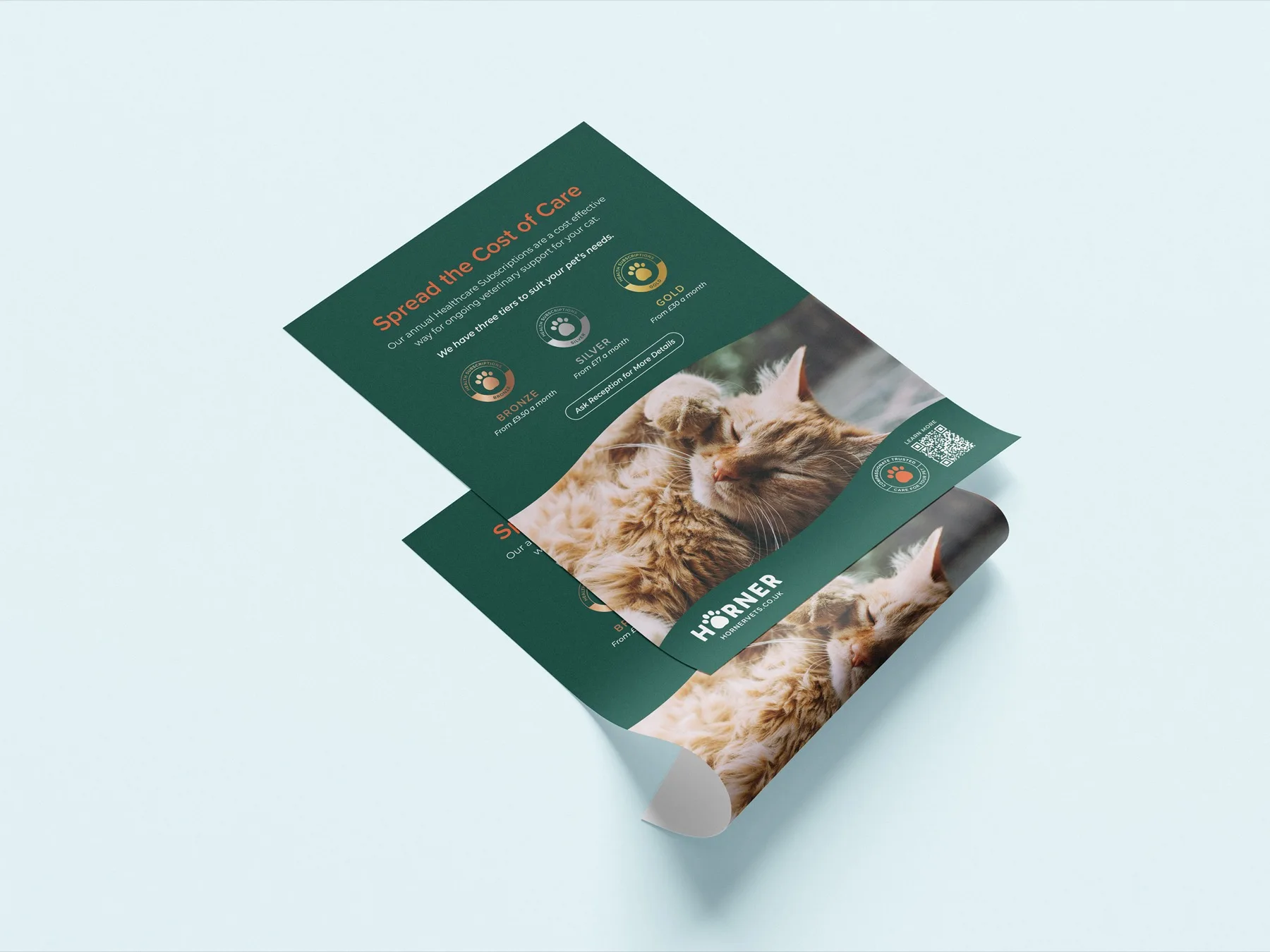 Horner Vets brand identity